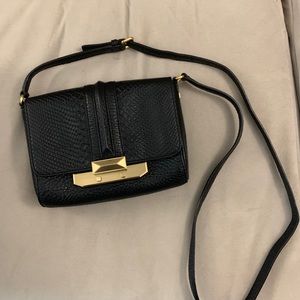 Rebecca Minkoff Black Crossbody Pushlock